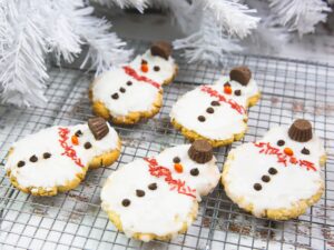 Christmas Snowman Cookie